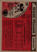 1980 Topps Reggie Williams
