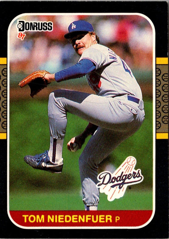 1987 Donruss Tom Niedenfuer #218