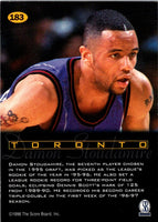 1996 Score Board Autographed Damon Stoudamire #49