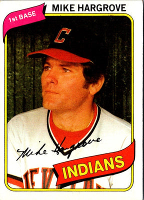 1980 Topps Mike Hargrove #308