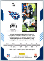 2021 Score Scorecard Corey Davis #184