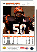 1995 Upper Deck James Francis #168