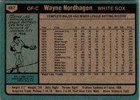 1980 Topps Wayne Nordhagen #487