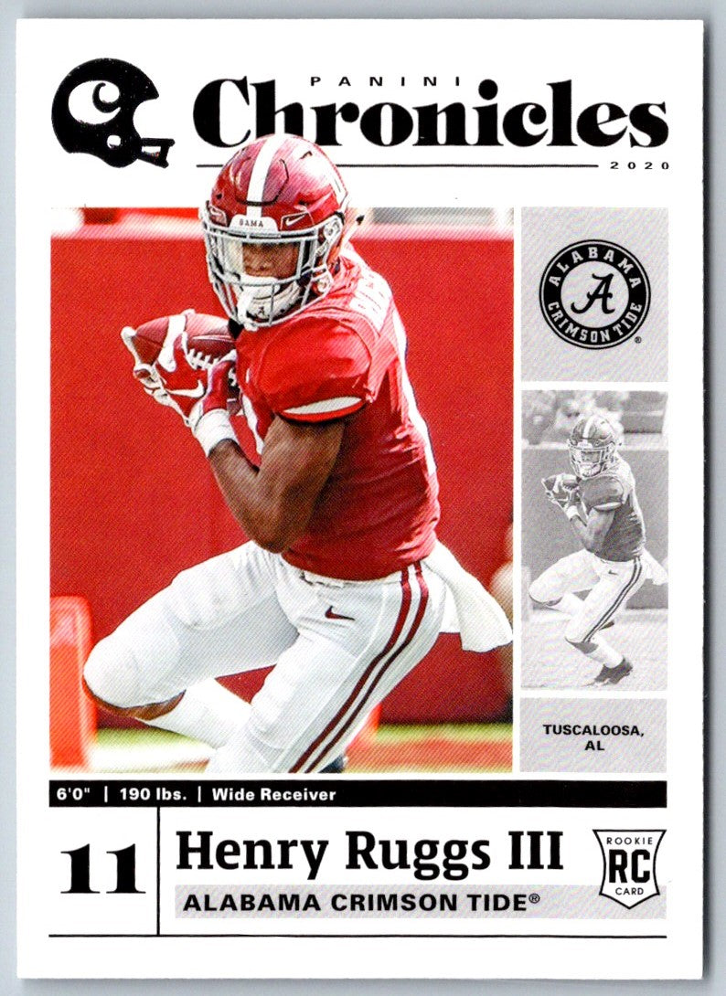 2020 Panini Chronicles Draft Picks Green Henry Ruggs III