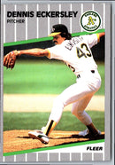 1989 Fleer Dennis Eckersley