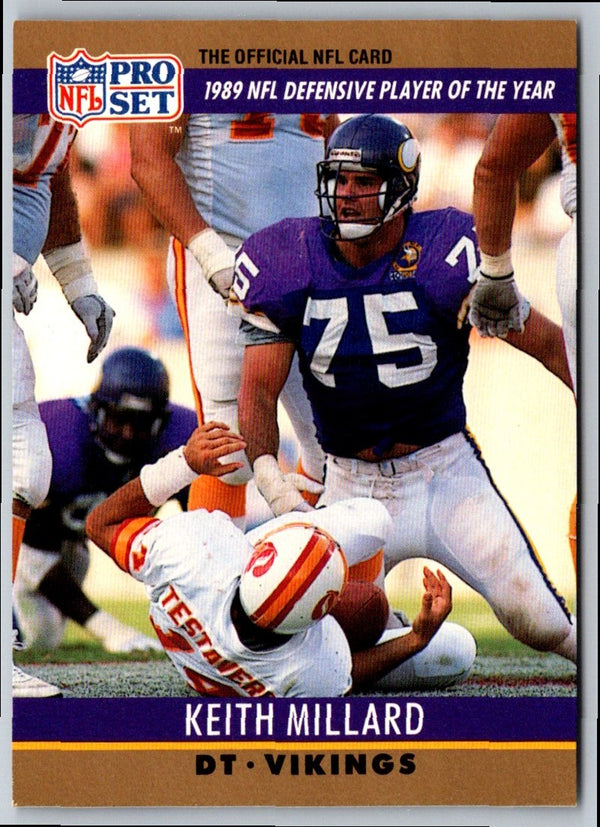 1990 Pro Set FACT Cincinnati Keith Millard #5