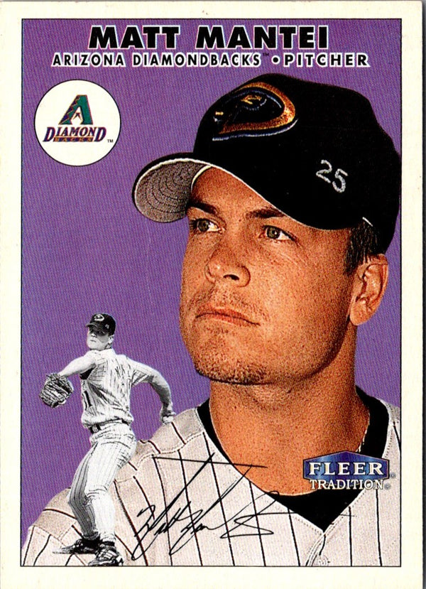 2000 Fleer Tradition Matt Mantei #11