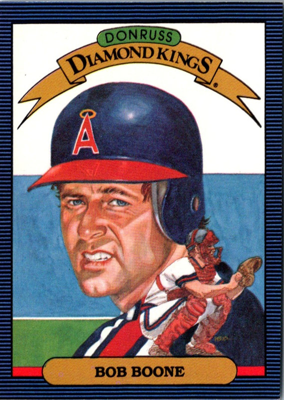 1986 Diamond Kings Bob Boone #17