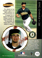 1999 Pacific Invincible Eric Chavez #105
