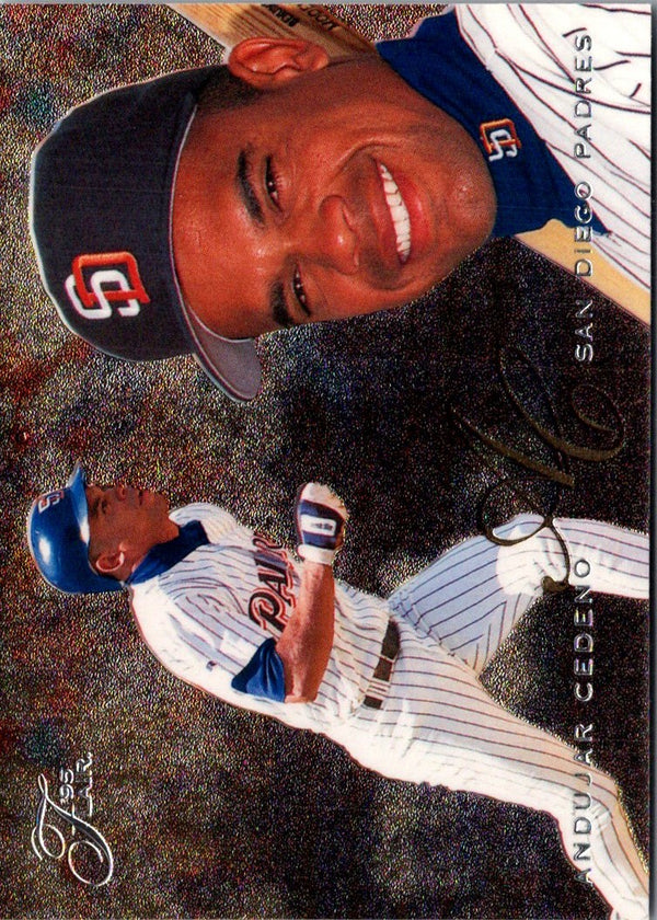 1995 Flair Andujar Cedeno #417