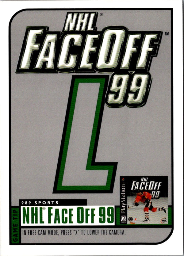 1998 Upper Deck NHL FaceOff '99 Letters L #NNO