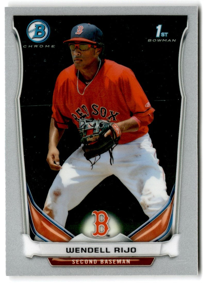 2014 Bowman Chrome Prospects Wendell Rijo