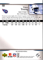 2007 Upper Deck Vince Young #191