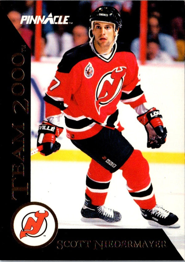 1992 Pinnacle Team 2000 Scott Niedermayer #12