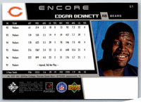 1998 Upper Deck Edgar Bennett #51