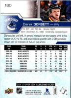 2016 Upper Deck Derek Dorsett #180