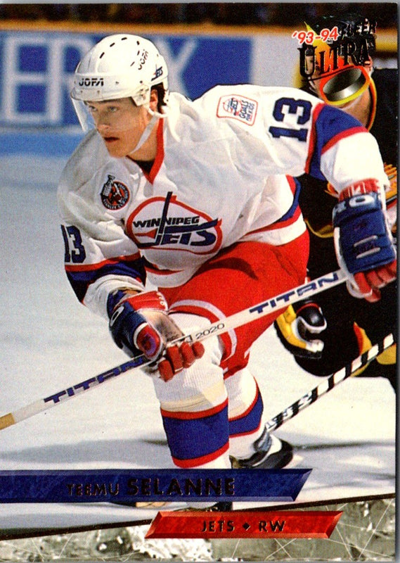 1993 Ultra Teemu Selanne #48