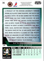 1993 Upper Deck Joe Sacco #36