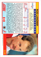 1991 Score Rod Langway #228