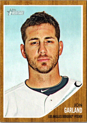 2011 Topps Heritage Jon Garland #174