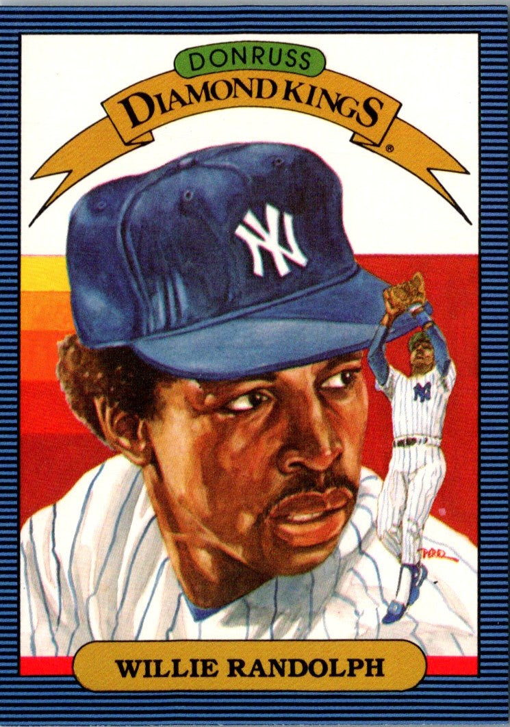 1986 Diamond Kings Willie Randolph