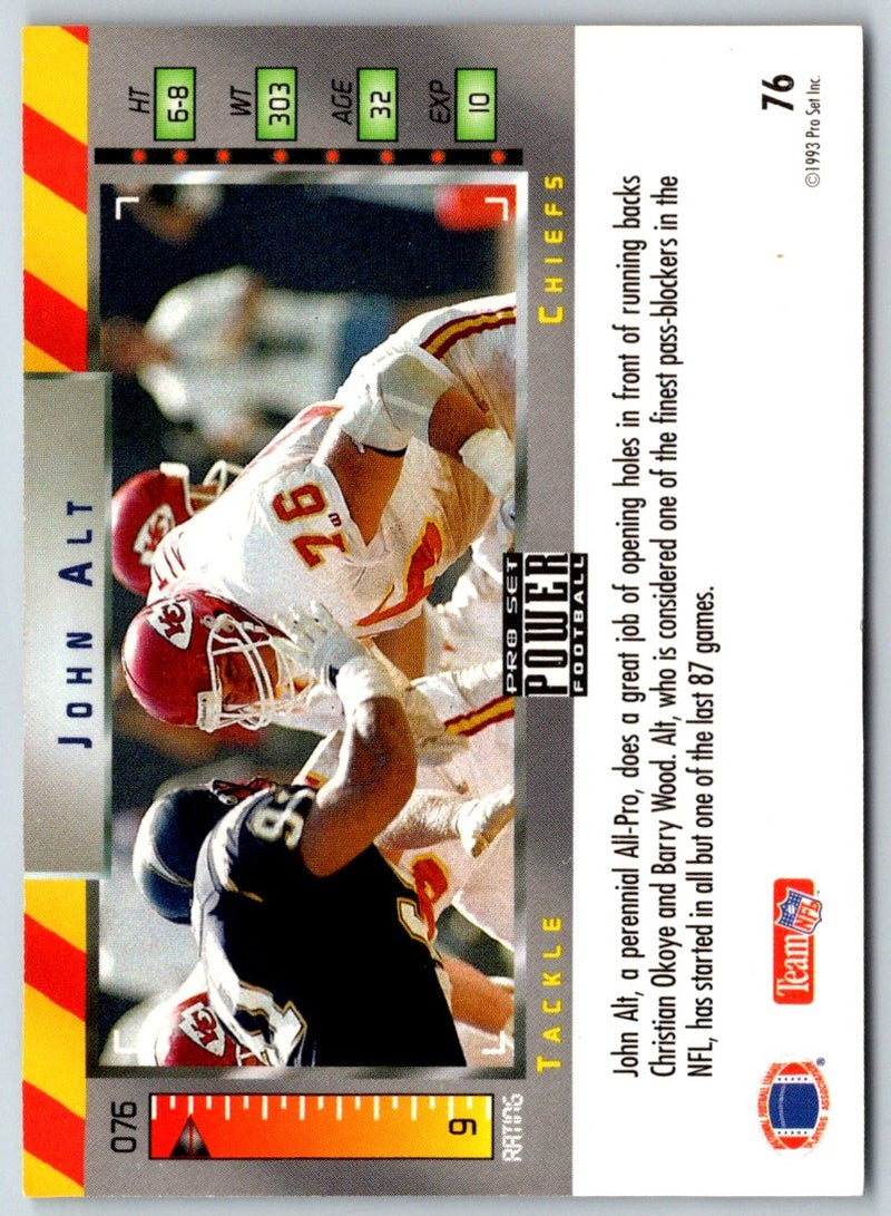 1993 Pro Set Power John Alt