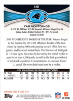 2012 Topps Cam Newton #141