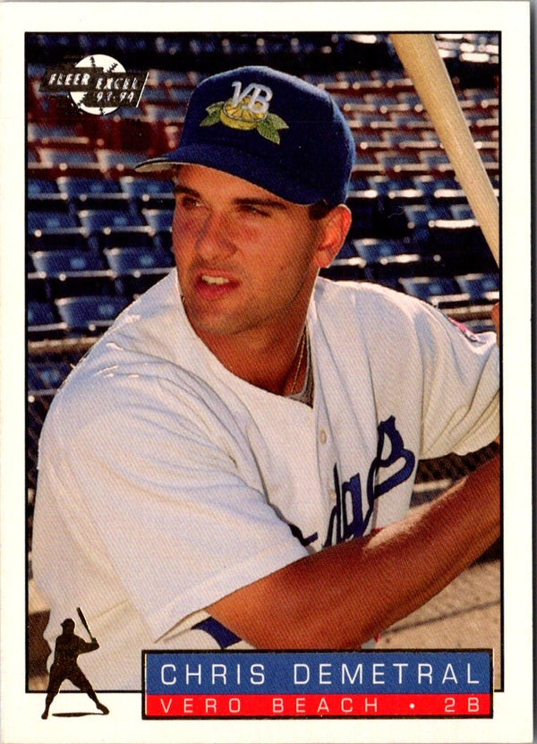 1993 Fleer Excel Chris Demetral #212