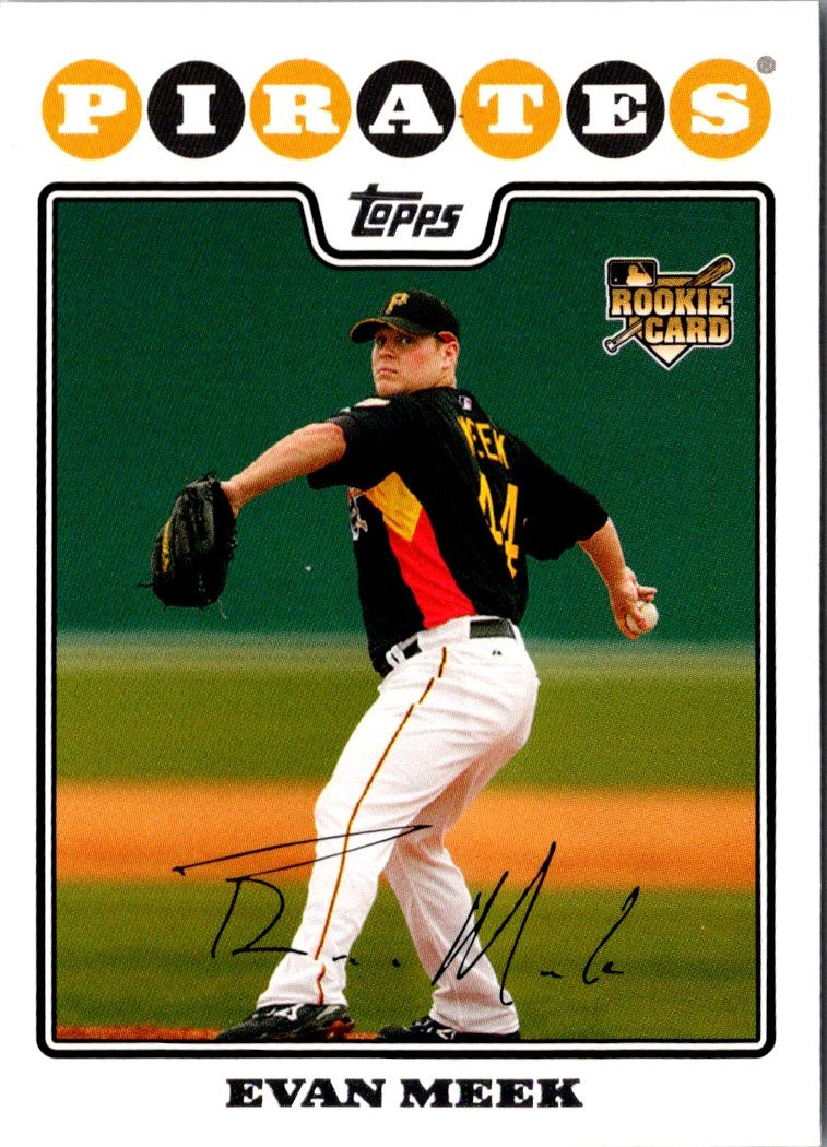 2008 Topps Evan Meek