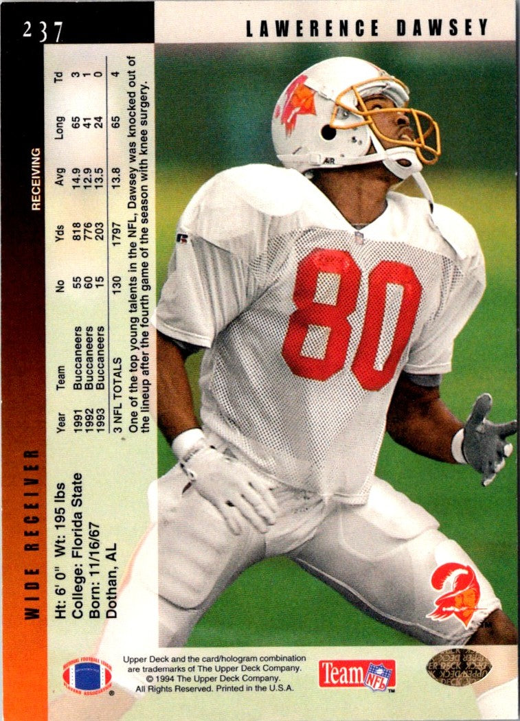 1994 Upper Deck Lawrence Dawsey