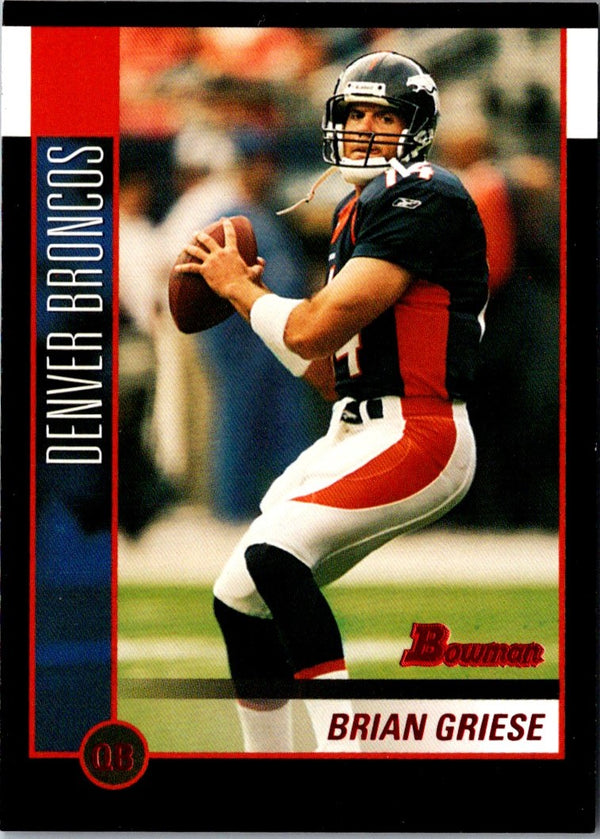 2002 Bowman Brian Griese #66