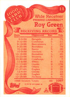 1989 Topps 1000 Yard Club Roy Green #15