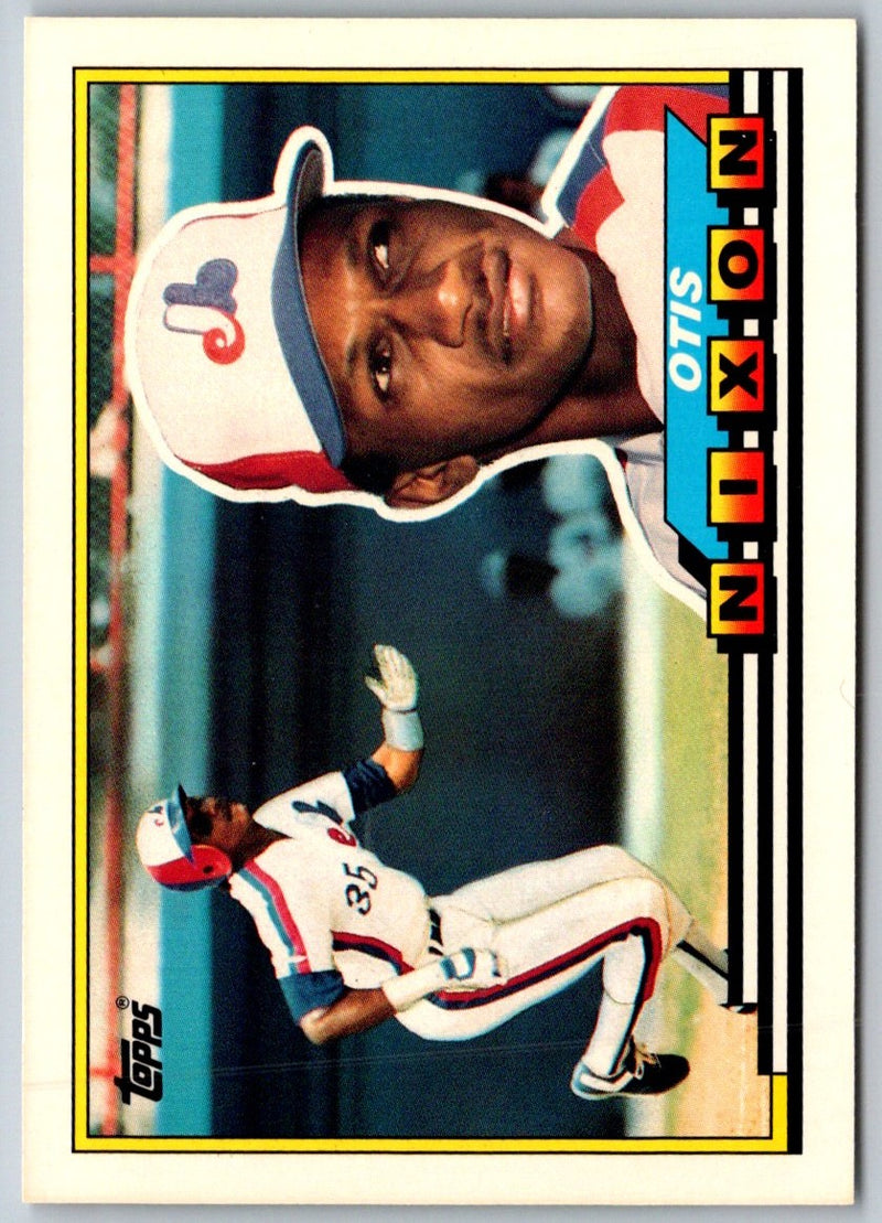 1989 Topps Big Otis Nixon