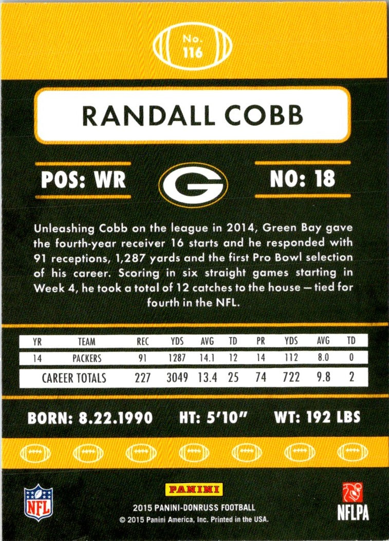 2015 Donruss Randall Cobb