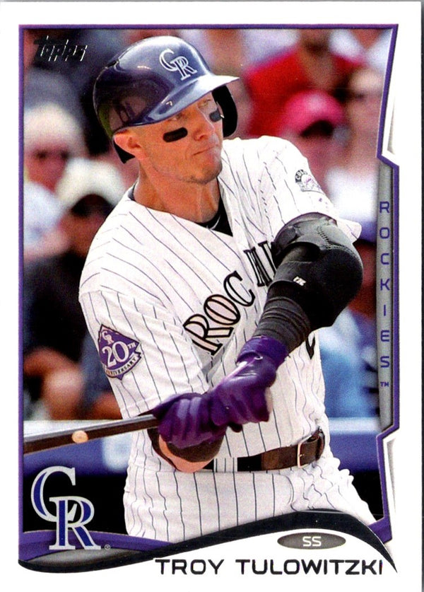 2014 Topps Troy Tulowitzki #25C