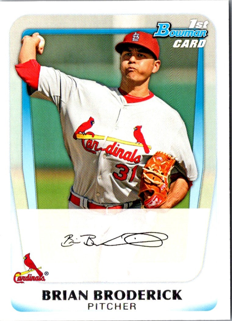 2011 Bowman Prospects Brian Broderick