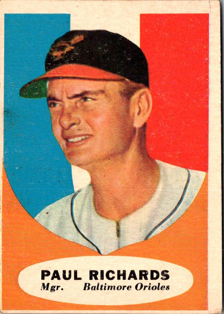 1961 Topps Paul Richards