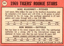 1969 Topps Tigers Rookies - Mike Kilkenny/Ron Woods