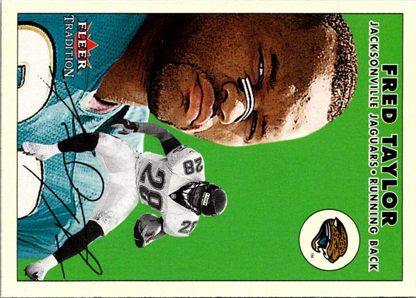 2000 Fleer Tradition Fred Taylor #160