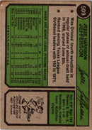 1974 Topps Jesse Jefferson