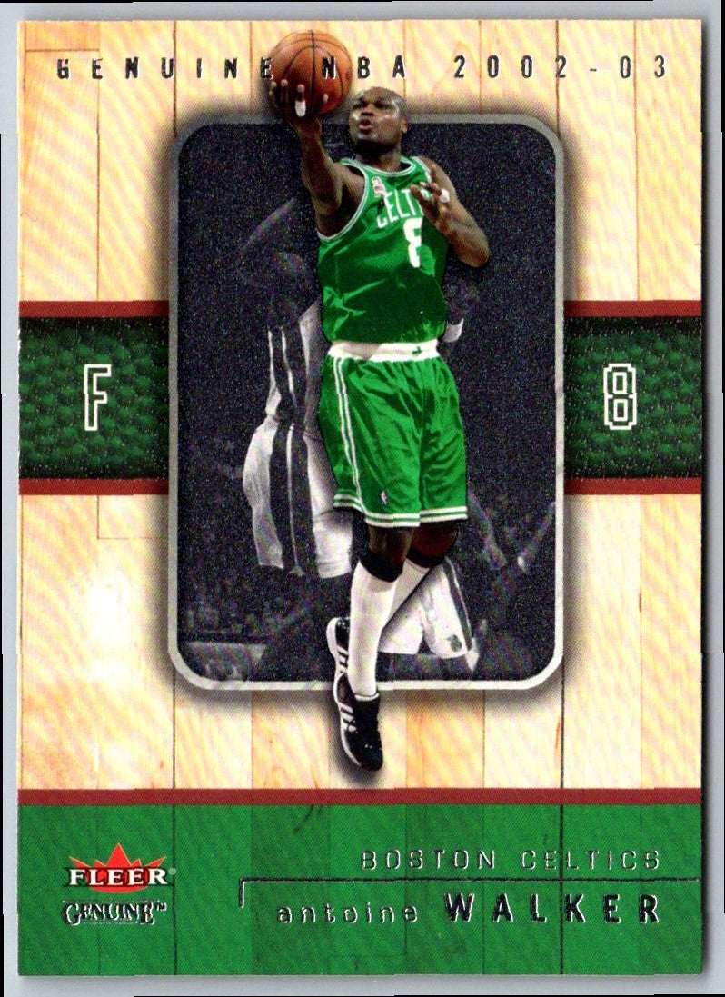 2002 Fleer Genuine Antoine Walker