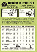 2016 Topps Heritage Derek Dietrich
