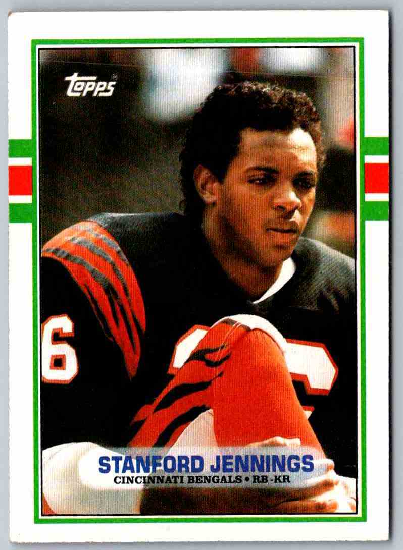 1989 Topps Stanford Jennings