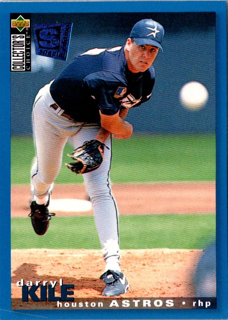 1995 Collector's Choice SE Silver Signature Darryl Kile