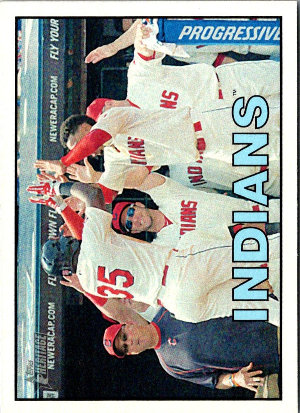 2016 Topps Heritage Cleveland Indians #347