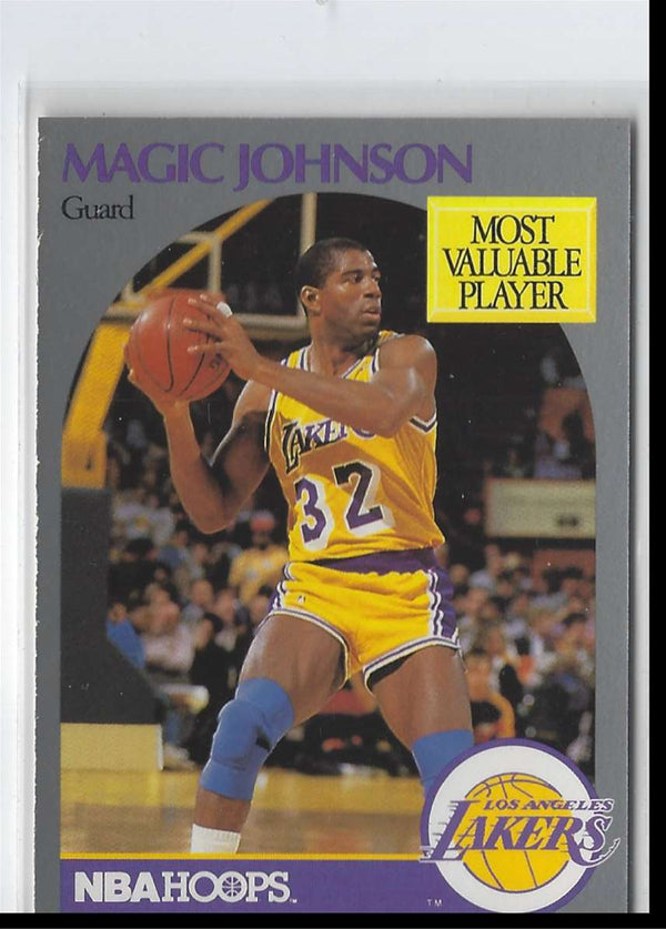 1990 Hoops Magic Johnson #157