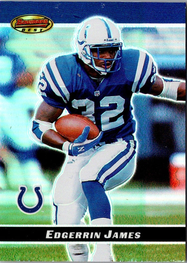 2000 Bowman's Best Edgerrin James #49