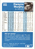 1984 Fleer Dwayne Murphy #456