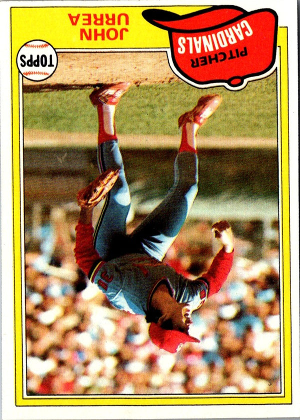 1981 Topps John Urrea #152