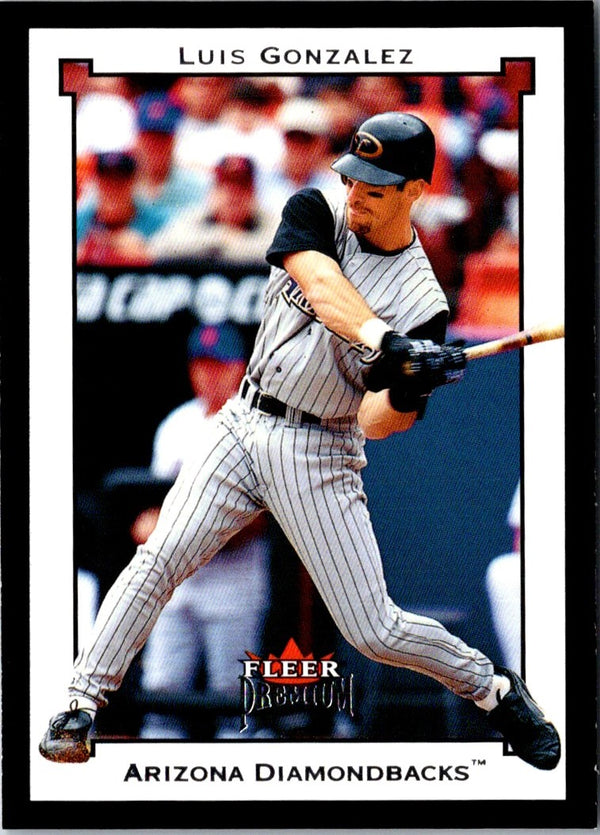 2002 Fleer Premium Luis Gonzalez #65